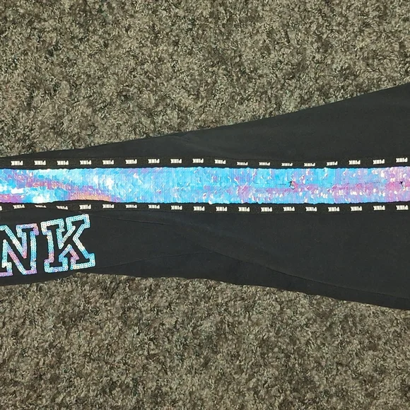 Womens Victorias Secret Mermaid Bling TEE & Leggings Set Sz M/L - Picture 14 of 16